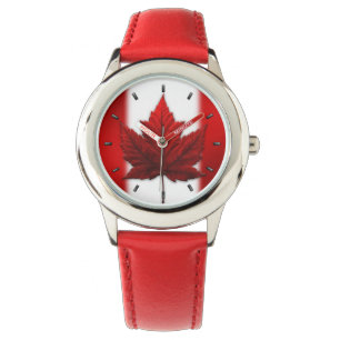 Canada Vlag Horloge Canada Souvenir polshorloge