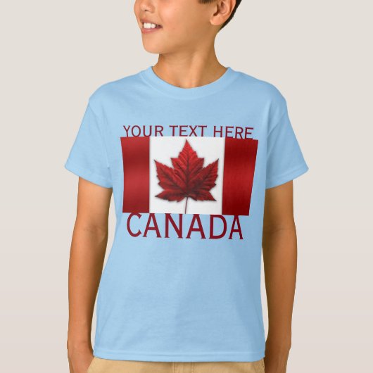Canada Vlag Kind Sweatshirt Canada Souvenir Shirt (Voorkant)