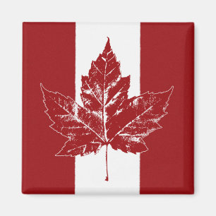 Canada Vlag Magneet Retro Canada esdoornblad magne