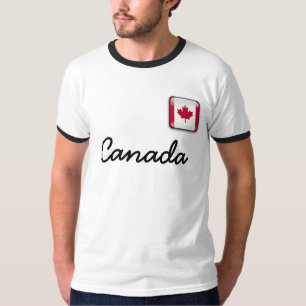 Canada Vlag Mannen T-shirt