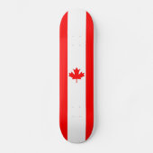 Canada Vlag - Skateboard (Voorkant)