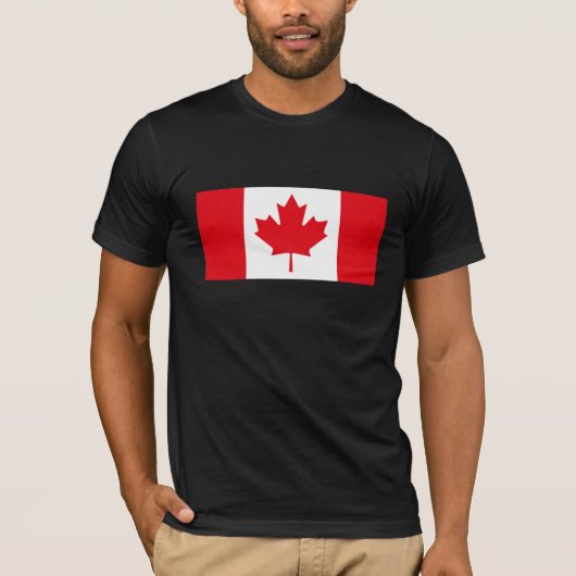 Canada Vlag T-shirt (Voorkant)