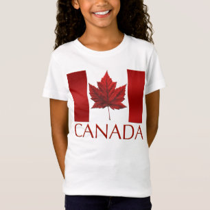 Canada Vlag T-shirt Kind Canada Souvenir Shirt