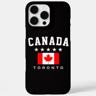 Canada Vlag, TORONTO Stad iPhone 16 Pro Max Hoesje
