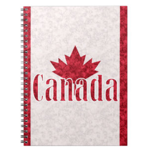 Canada, vlaggendouche notitieboek