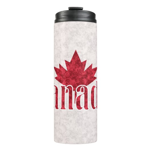 Canada, vlaggendouche thermosbeker (Voorkant)