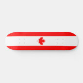 Canada-vlagskateboard Skateboard (Horizontaal)