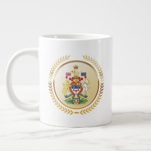 Canada wapenschild extra grote beker