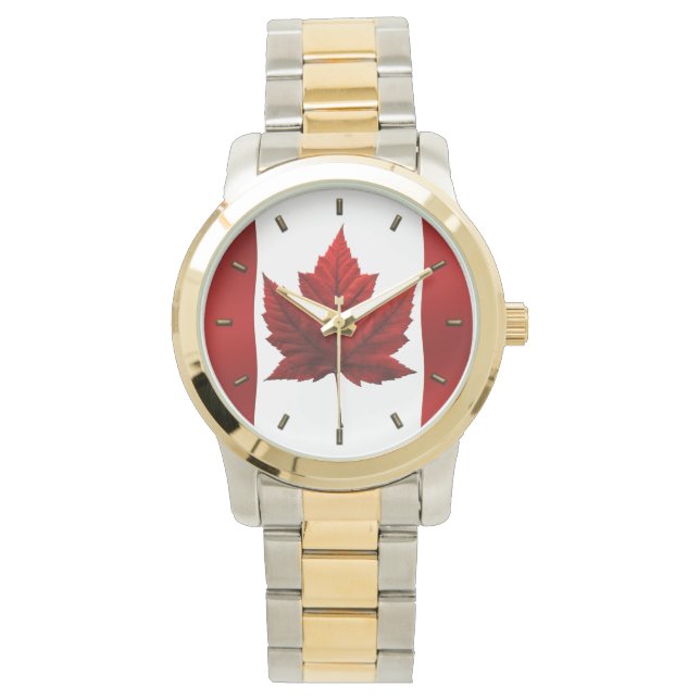 Canada Watch Canadian Flag Souvenir montre (devant)