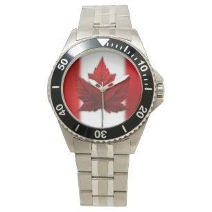 Canada Watch Canadian Flag Souvenir Wristwatch Horloge