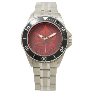 Canada Watch Canadian Flag Souvenir Wristwatch Horloge