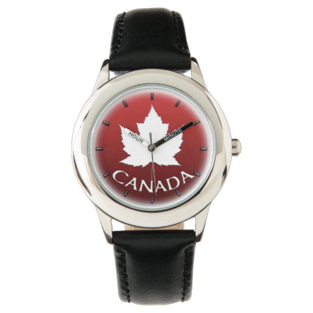 Canada Watch Cool Canada Souvenir Wrist Watch Horloge (Voorkant)