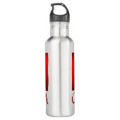 Canada Water Fles Canada Flag Souvenir Bottle (Achterkant)