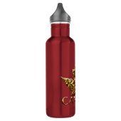Canada Water Flessen Gold Maple Leaf Souvenir (Links)