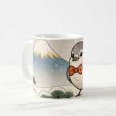     Canada Wildlife Mug – Canada Jay Nature Illust (Devant gauche)