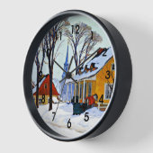 Canada, - Winter Morning, beeldende kunst, Clarenc (Hoek)