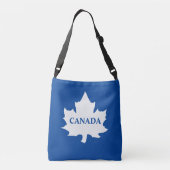 CANADA Wit esdoornblad Crossbody Tas (Achterkant)