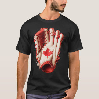 Canada Women Men Baseball T-shirt