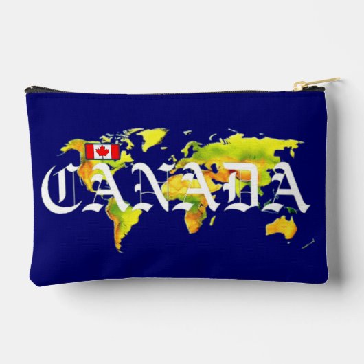 CANADA WORLD MAP ETUI (Achterkant)