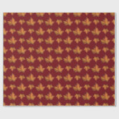Canada Wrapping Paper Maple Leaf Souvenir Paper Cadeaupapier (Vlak)