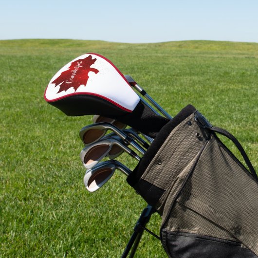 Canadafirst GOLF Driver Head Hoesje Golfheadcover (Insitu)