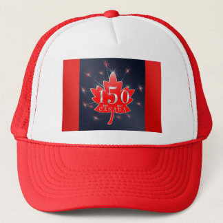Canada's 150e Maple Leaf & Fireworks Celebration Trucker Pet