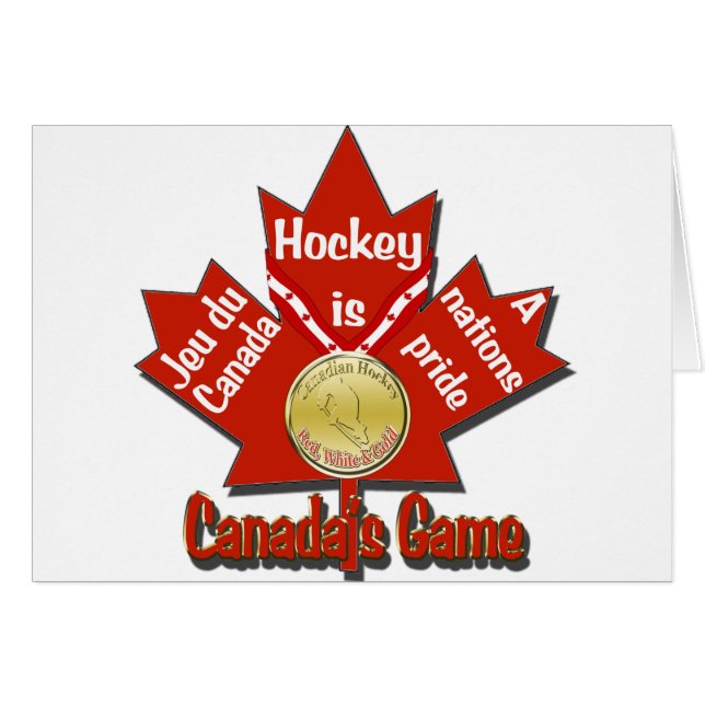 Canadas Game (Voorkant Horizontaal)