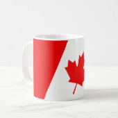 Canada's kleuren koffiemok (Voorkant links)