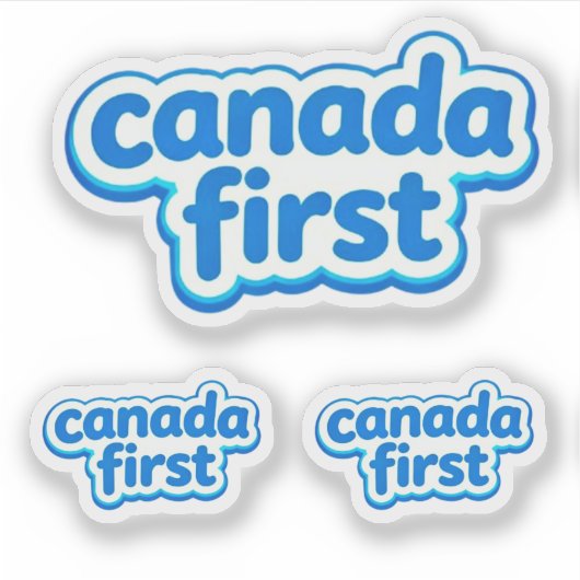canadateerst sticker (Voorkant)