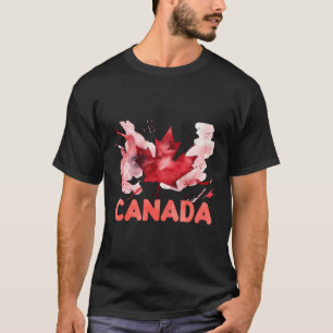 Canadees Amerikaans Shirt is esdoornblad Shirt is 