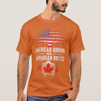 Canadees Amerikaans T-shirt