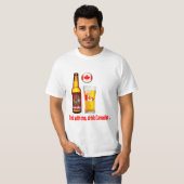 Canadees bier t-shirt (Voorkant volledig)