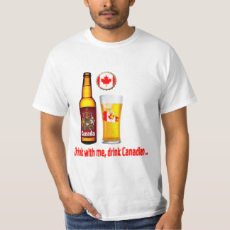 Canadees bier t-shirt