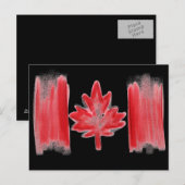Canadees briefkaart (Voorkant / Achterkant)