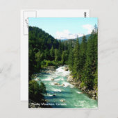 Canadees Briefkaart voor Rocky Mountain (Voorkant / Achterkant)