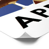 Canadees cruiseschema Poster (Hoek)