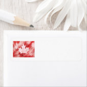 Canadees Etiket van het Esdoornblad (Insitu)