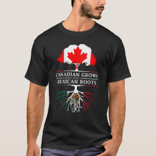 Canadees gegroeid met Mexicaanse roetMexico Des T-shirt