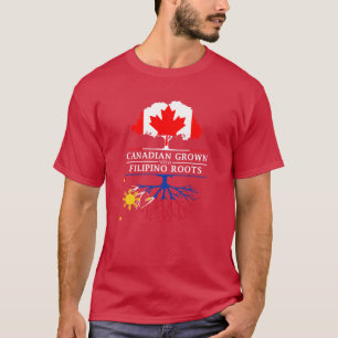 Canadees gekweekt met Filipijnse wortels Filipijne T-shirt