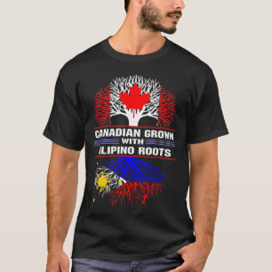 Canadees gekweekt met Filippijnse wortels T-shirt