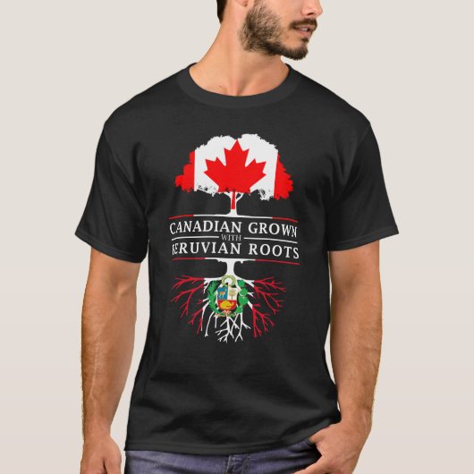 Canadees gekweekt met Peruaanse roootsPeru Desi T-shirt (Voorkant)
