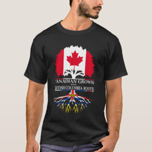 Canadees gekweekt met wortels in British Columbia T-shirt
