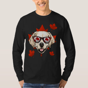 Canadees gouden rugleunaar lef patriottisch t-shirt