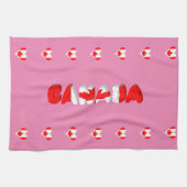 Canadees hart theedoek (Horizontaal)