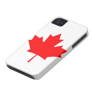 Canadees iPhone 4/4S-Hoesje met vlag iPhone 4 Hoesje