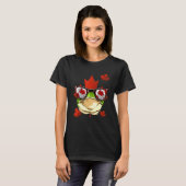 Canadees kikkermanboom Leaf Canada Flag Animal F T-shirt (Voorkant volledig)