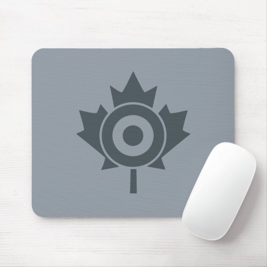 Canadees Label Maple Leaf Roundel Mod Muismat (Met muis)