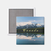 Canadees landschap magneet (Voorkant / Achterkant)