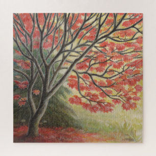 Canadees landschap — Puzzles — Autumn Maple Legpuzzel