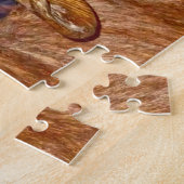 Canadees lang hoornschaap. legpuzzel (Zijkant)